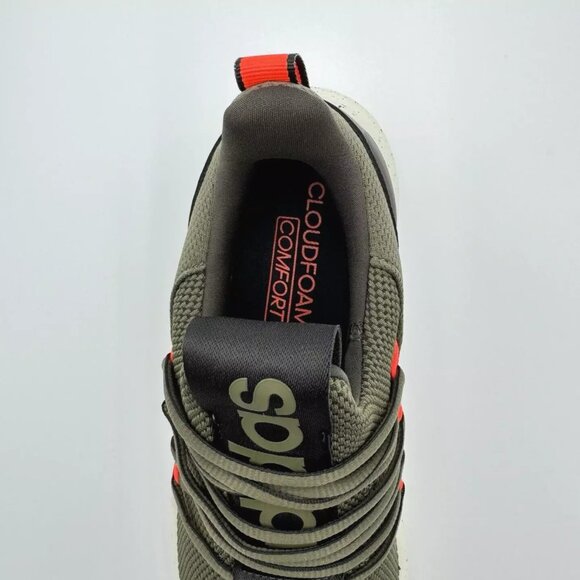 NEW adidas Men's Lite Racer Adapt 7.0 Sneakers Cloud Foam Slip On Olive - Picture 7 of 7